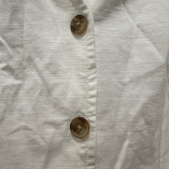 Universal Thread White Button-Front Mini Dress - Picture 4 of 6